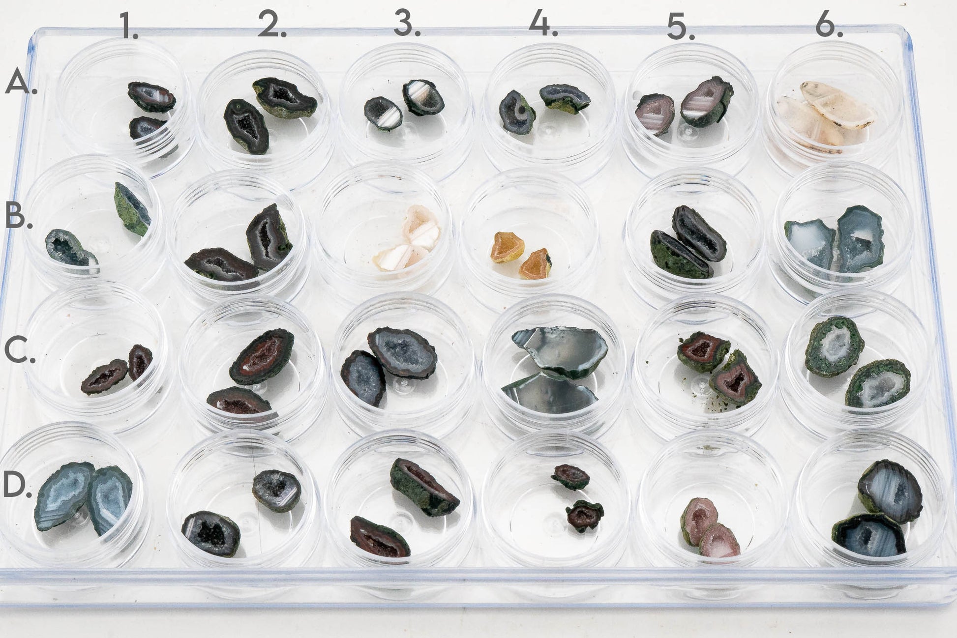 Baby Geodes - Rancho Agua Blanca, Tabasco Municipality, Zacatecas, Mexico