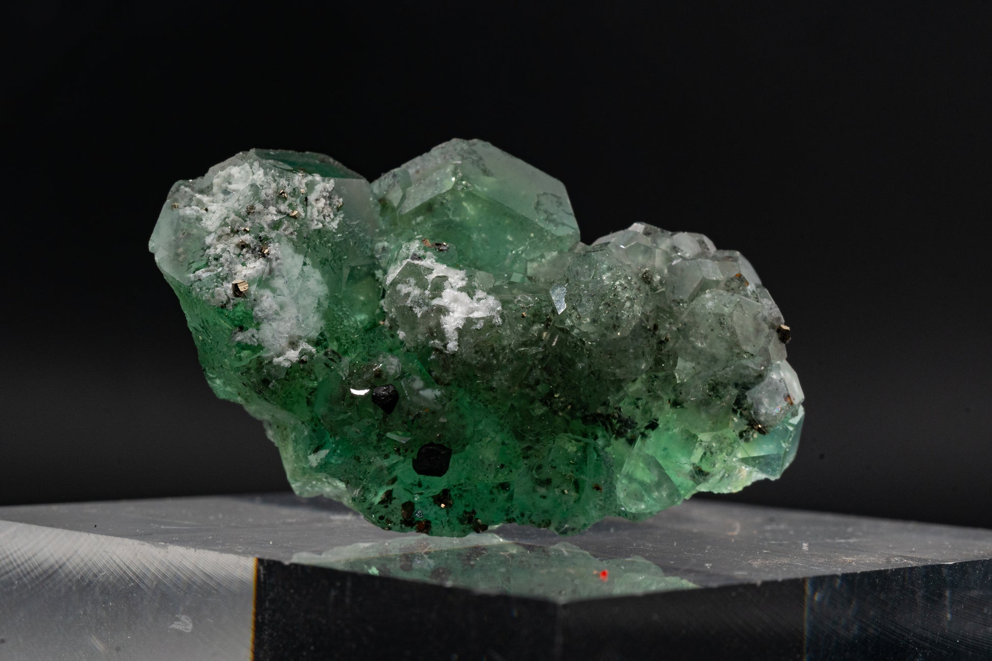 Fluorite, Pyrite, Galena - Milpo, Peru