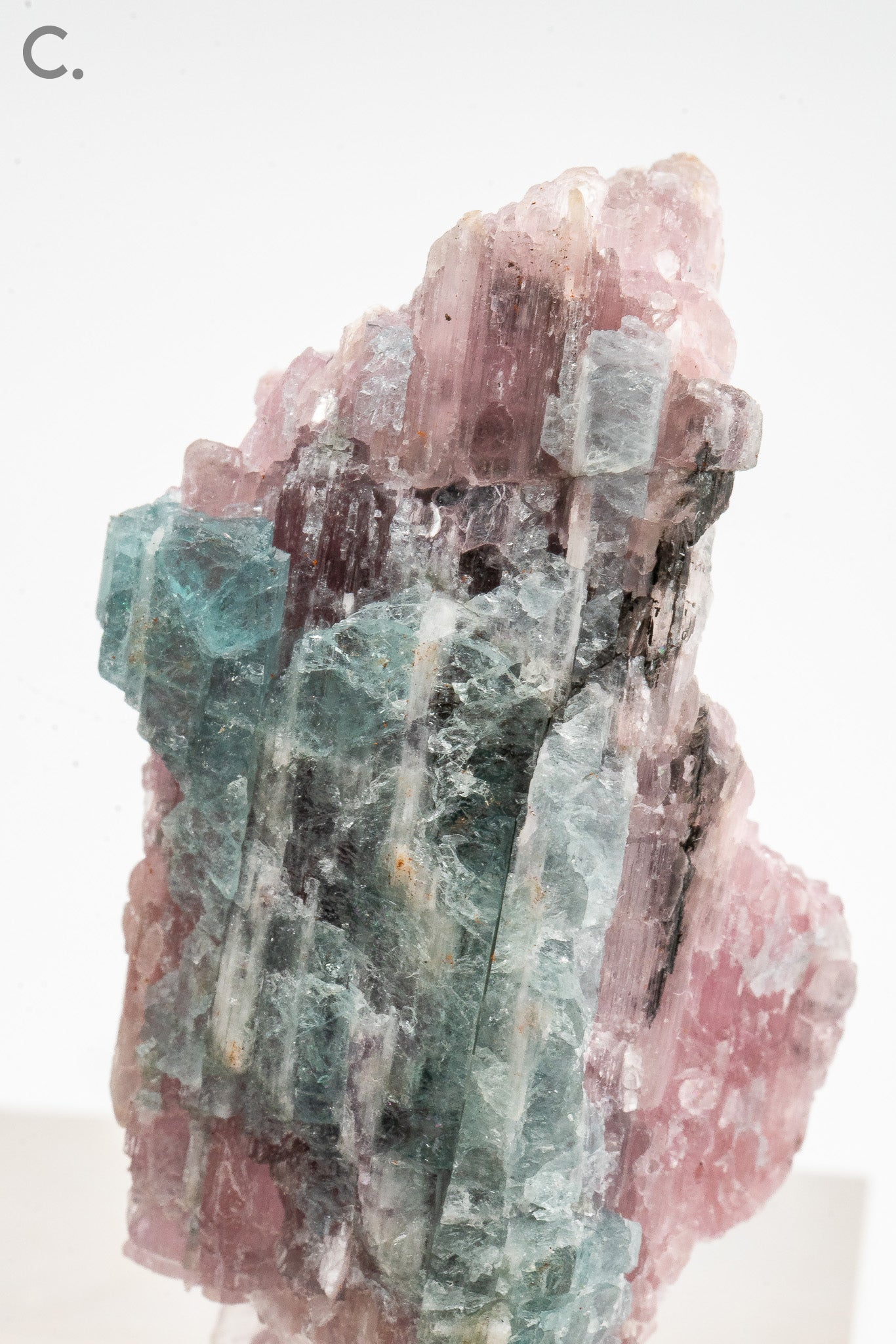 Pink & Blue Tourmaline - São José da Safira, Minas Gerais, Brazil