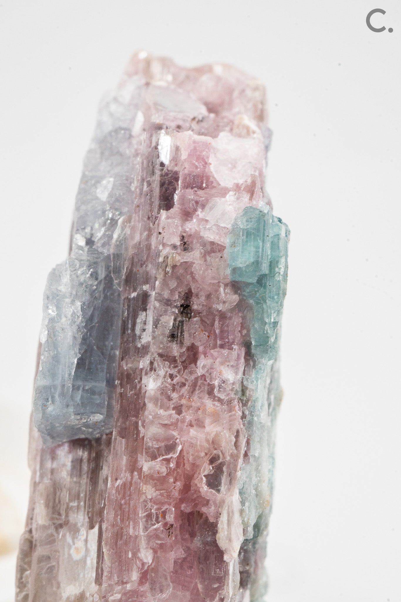 Pink & Blue Tourmaline - São José da Safira, Minas Gerais, Brazil