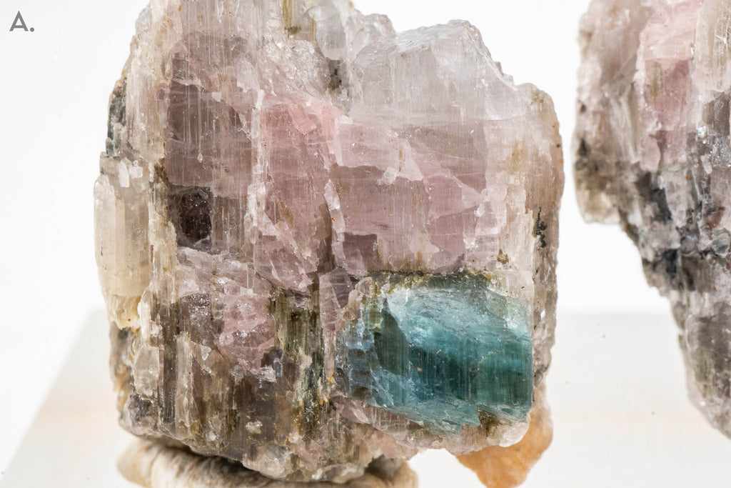 Pink & Blue Tourmaline - São José da Safira, Minas Gerais, Brazil
