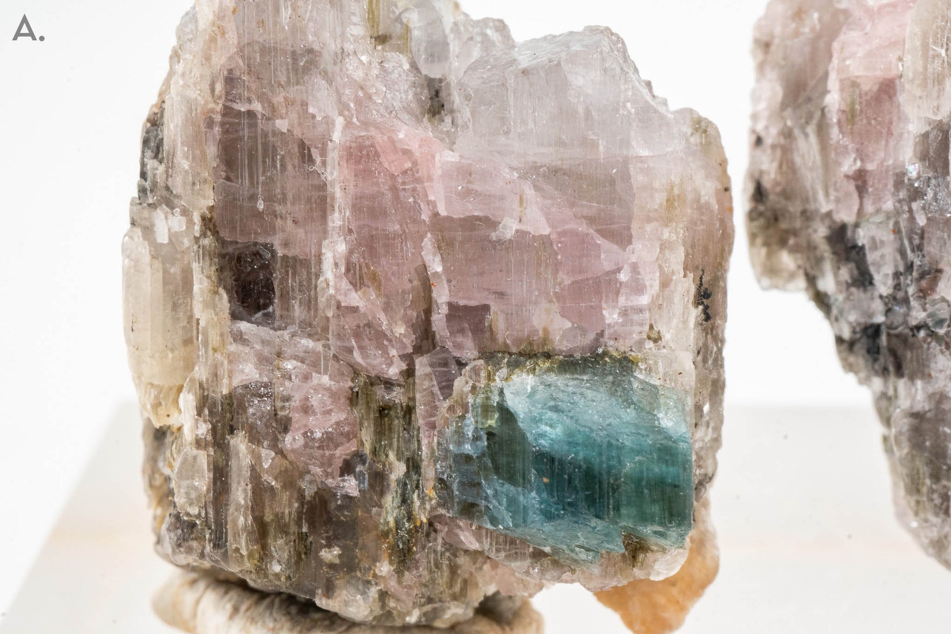 Pink & Blue Tourmaline - São José da Safira, Minas Gerais, Brazil