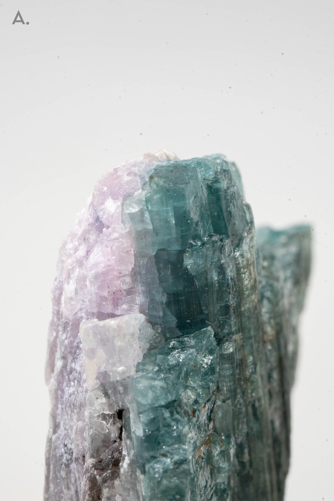 Pink & Blue Tourmaline - São José da Safira, Minas Gerais, Brazil