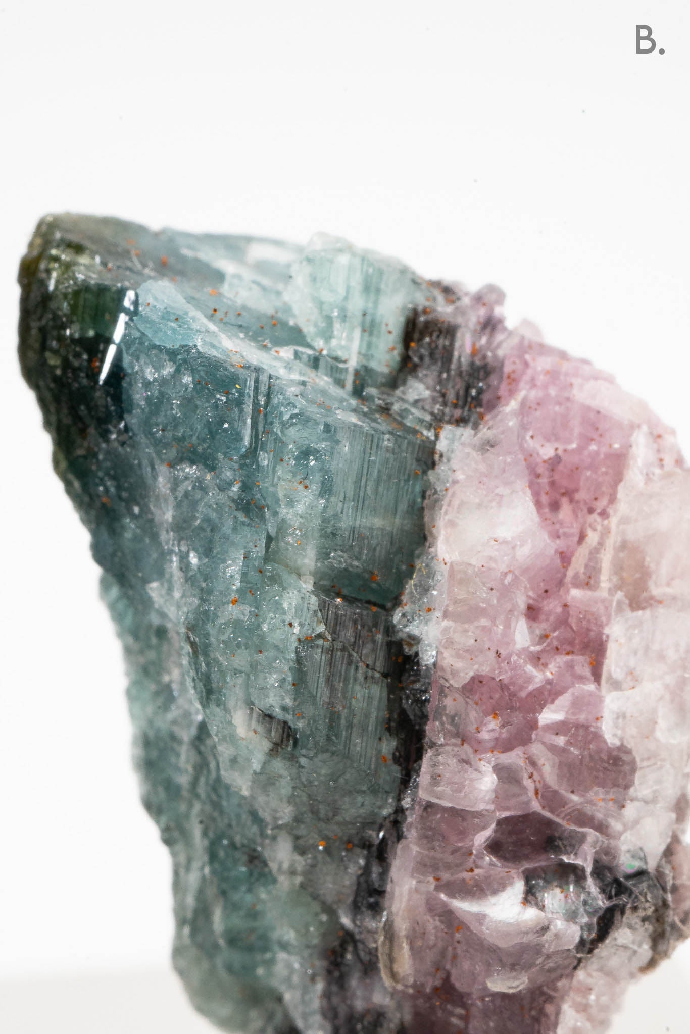 Pink & Blue Tourmaline - São José da Safira, Minas Gerais, Brazil