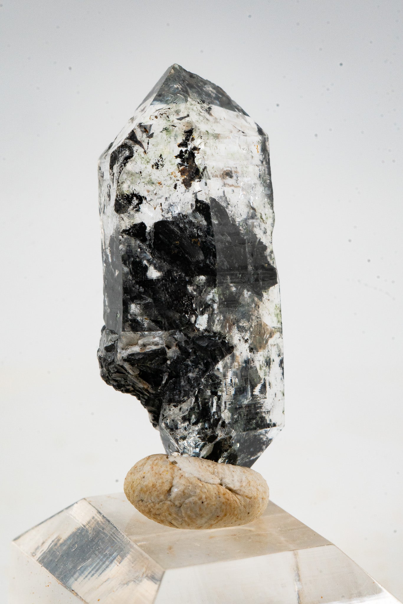 "Meximer" Herkimer Style Diamond Quartz - Hydrocarbon Inclusions - Xicotepec, Puebla, Meixco
