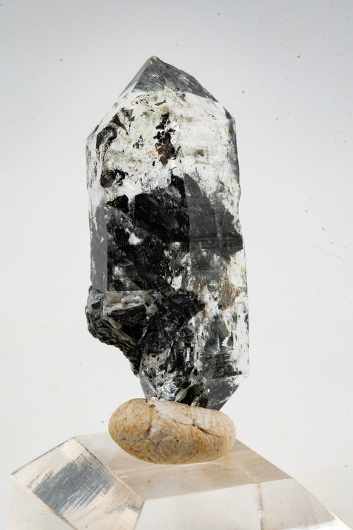 "Meximer" Herkimer Style Diamond Quartz - Hydrocarbon Inclusions - Xicotepec, Puebla, Meixco