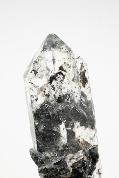 "Meximer" Herkimer Style Diamond Quartz - Hydrocarbon Inclusions - Xicotepec, Puebla, Meixco