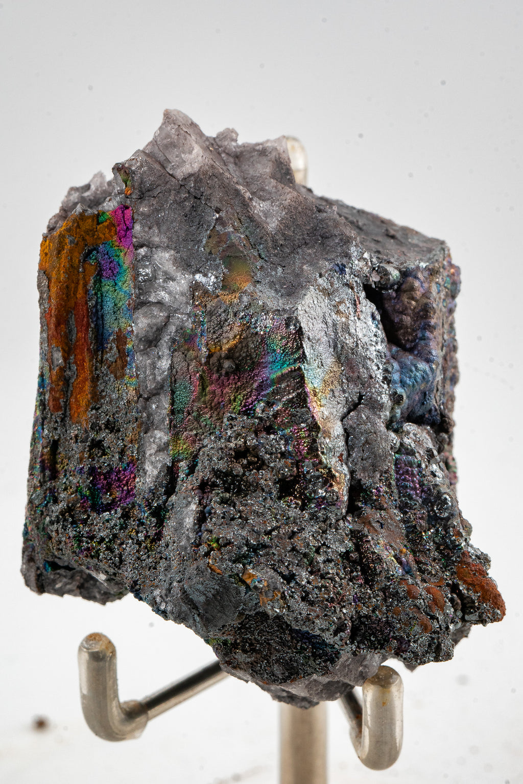 Iridescent Hematite -  Graves Mountain, Lincoln County, Georgia, USA