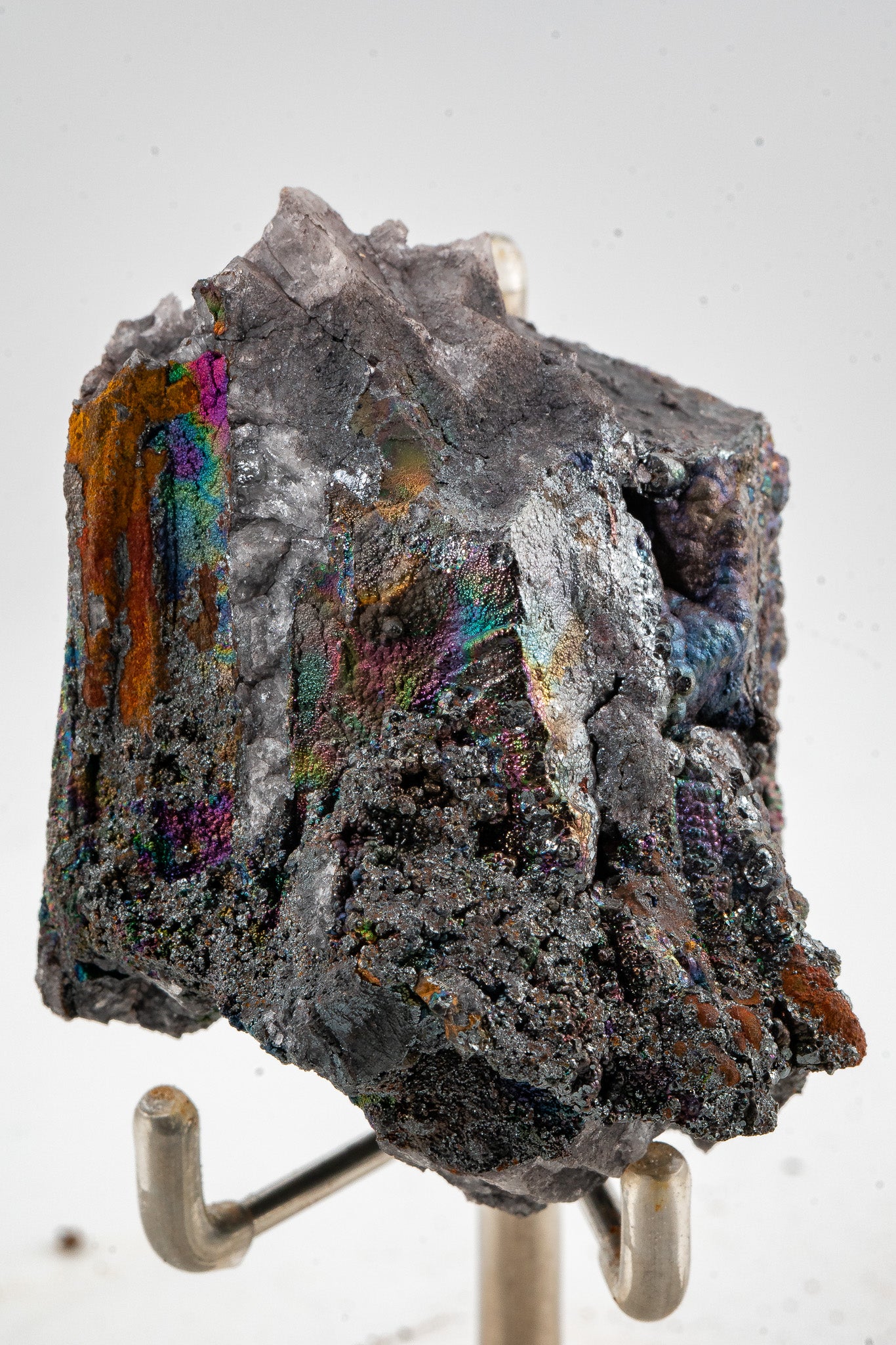 Iridescent Hematite -  Graves Mountain, Lincoln County, Georgia, USA