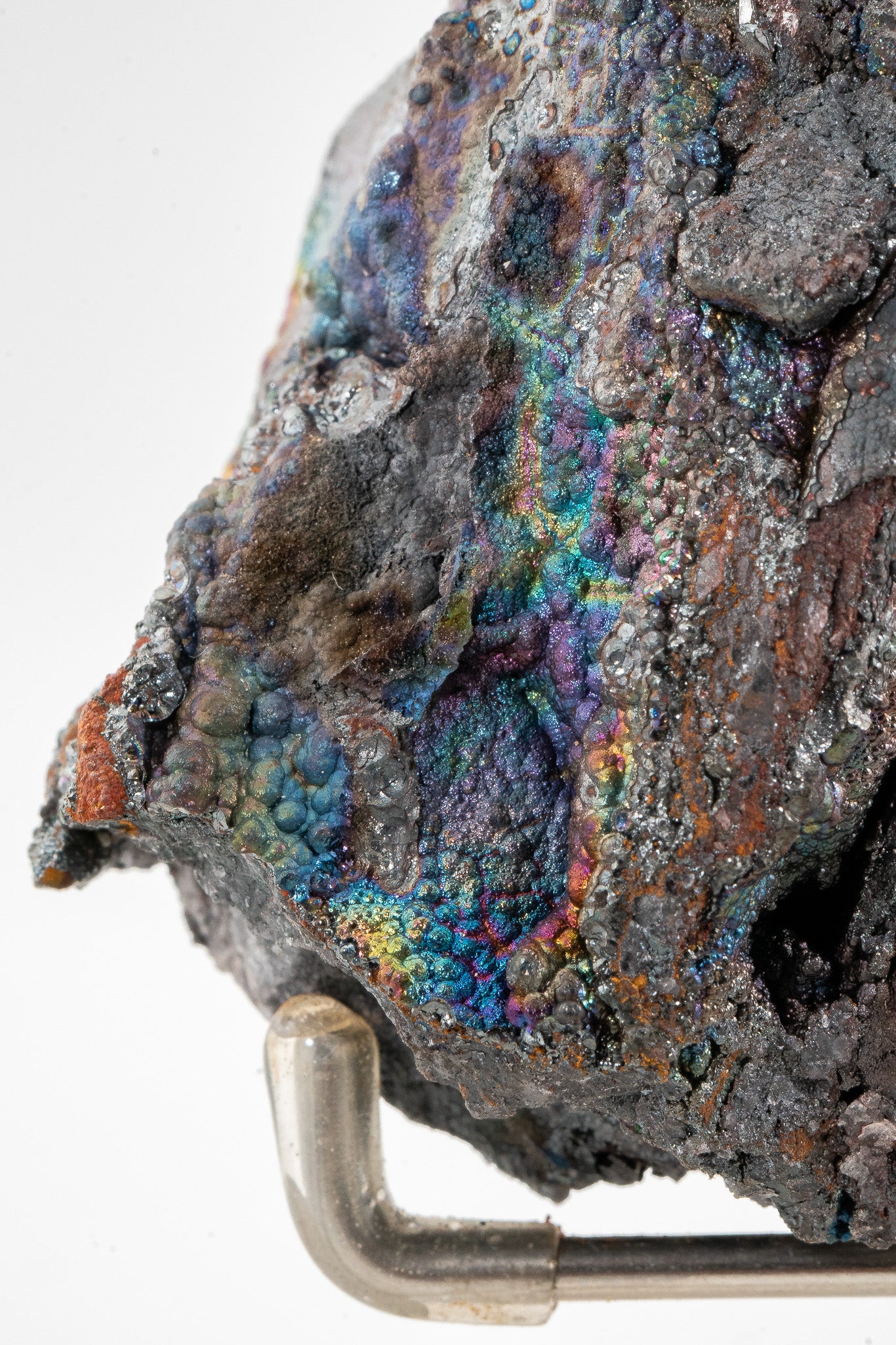Iridescent Hematite -  Graves Mountain, Lincoln County, Georgia, USA