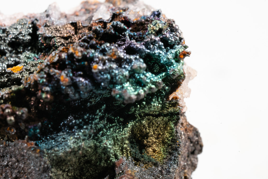 Iridescent Hematite -  Graves Mountain, Lincoln County, Georgia, USA