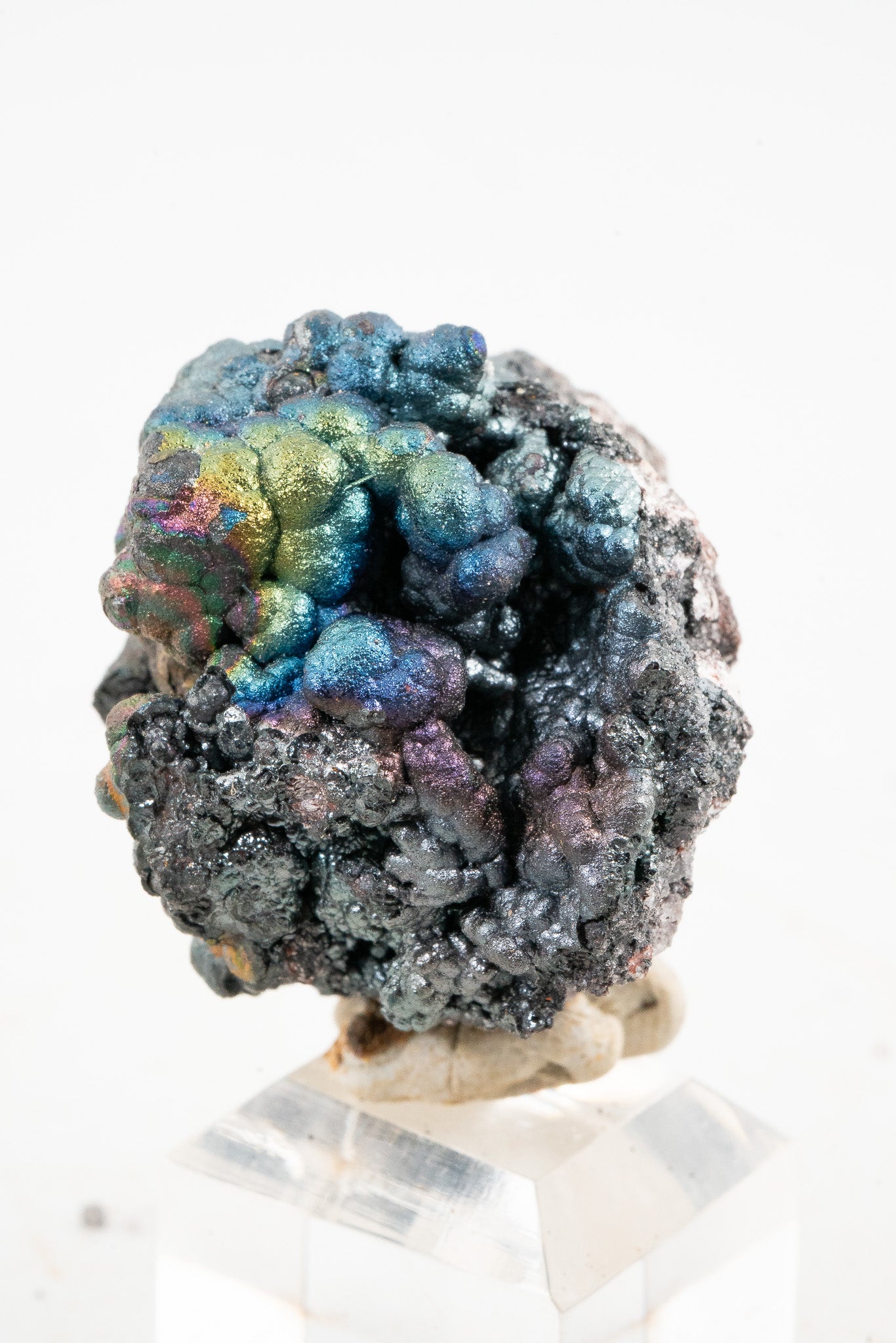 Iridescent Hematite -  Graves Mountain, Lincoln County, Georgia, USA
