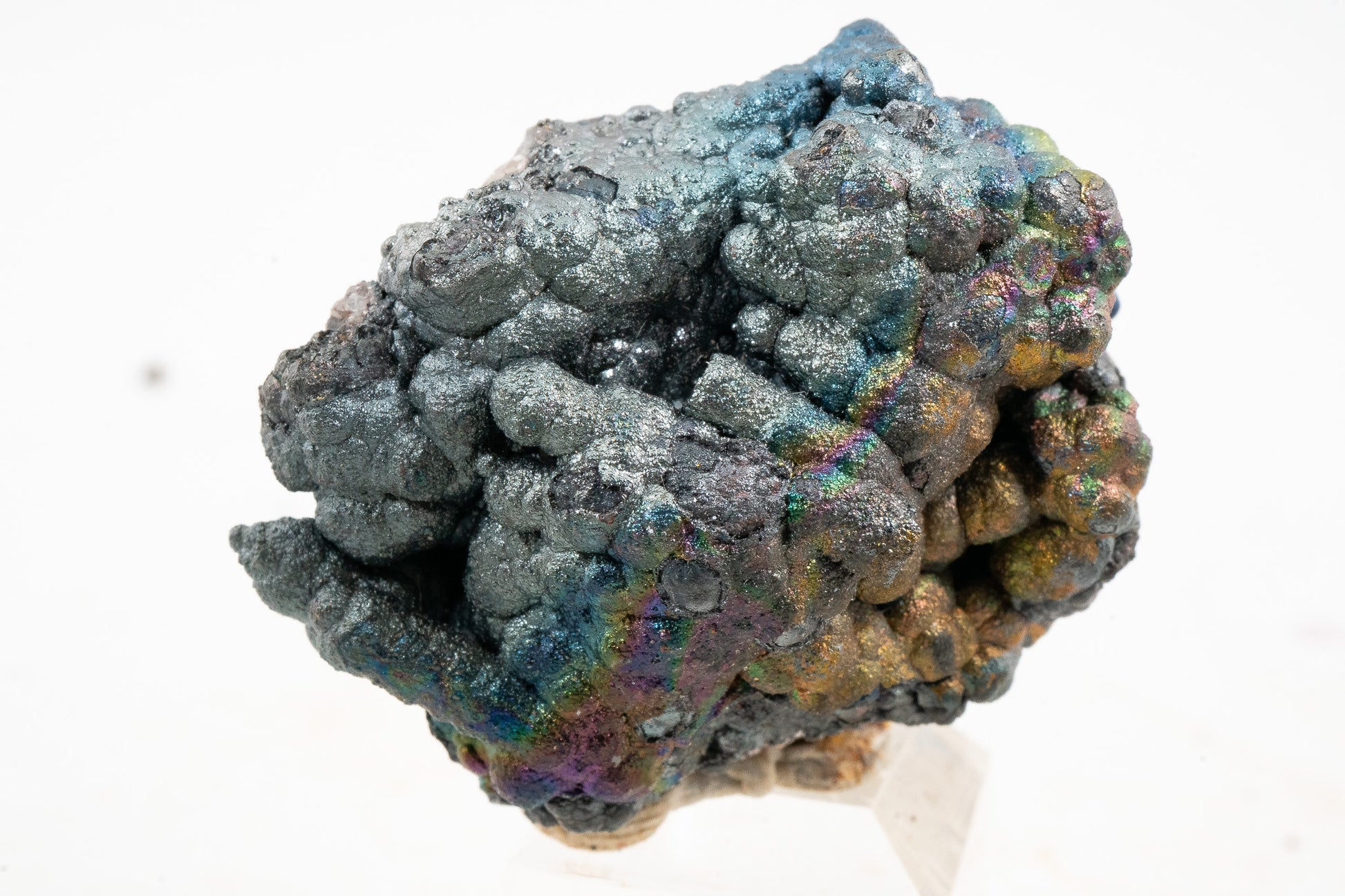 Iridescent Hematite -  Graves Mountain, Lincoln County, Georgia, USA