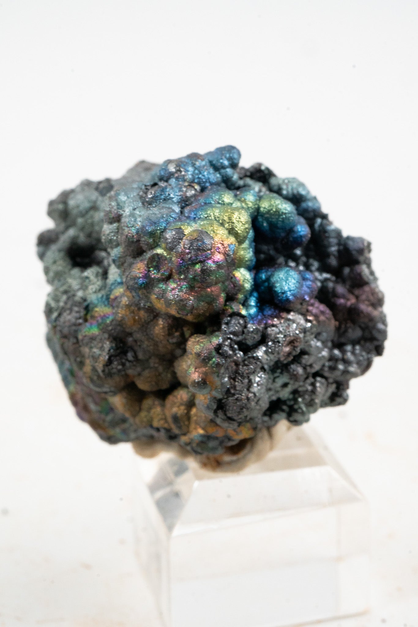 Iridescent Hematite -  Graves Mountain, Lincoln County, Georgia, USA