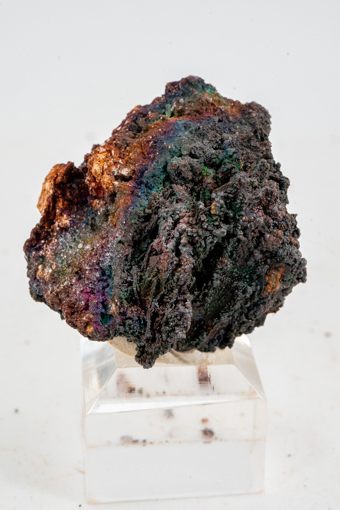 Iridescent Hematite -  Graves Mountain, Lincoln County, Georgia, USA