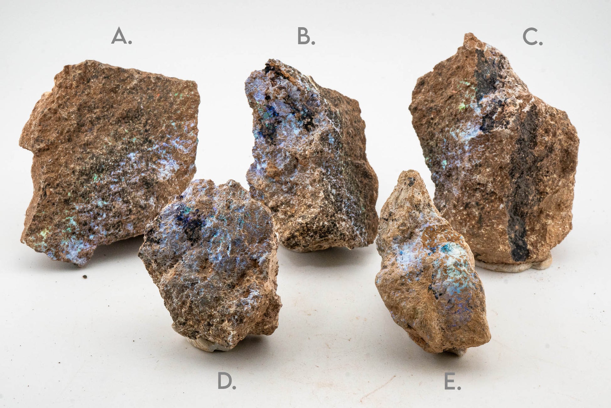 Rough Leopard Opal - Zimapan, Hidalgo, Mexico