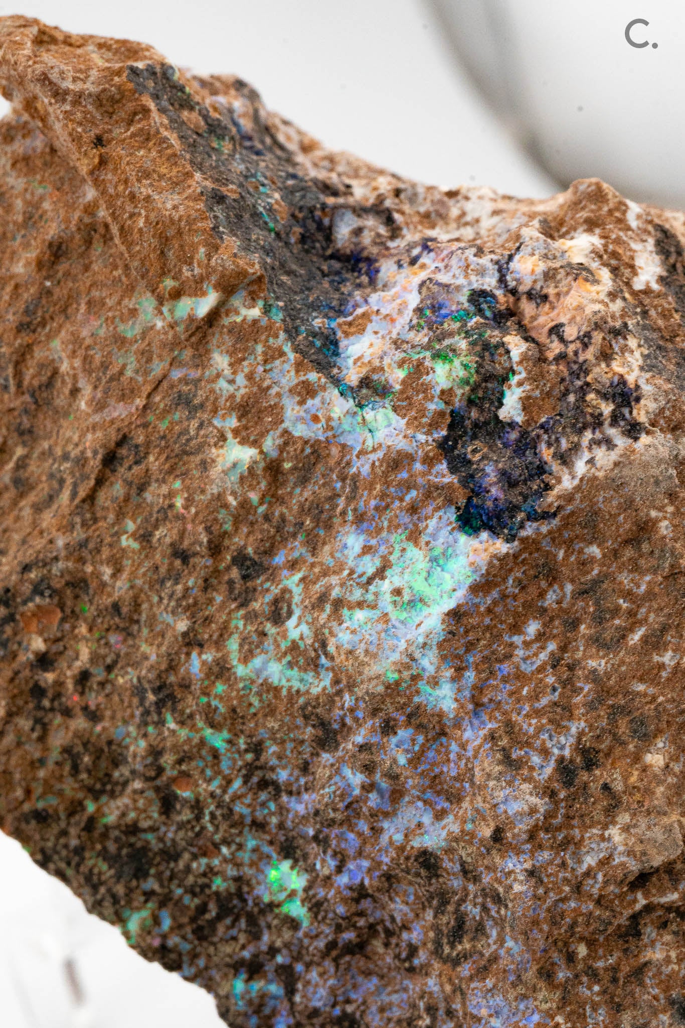 Rough Leopard Opal - Zimapan, Hidalgo, Mexico