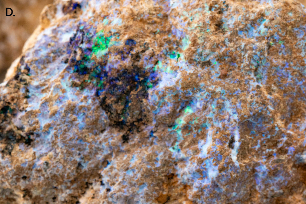 Rough Leopard Opal - Zimapan, Hidalgo, Mexico