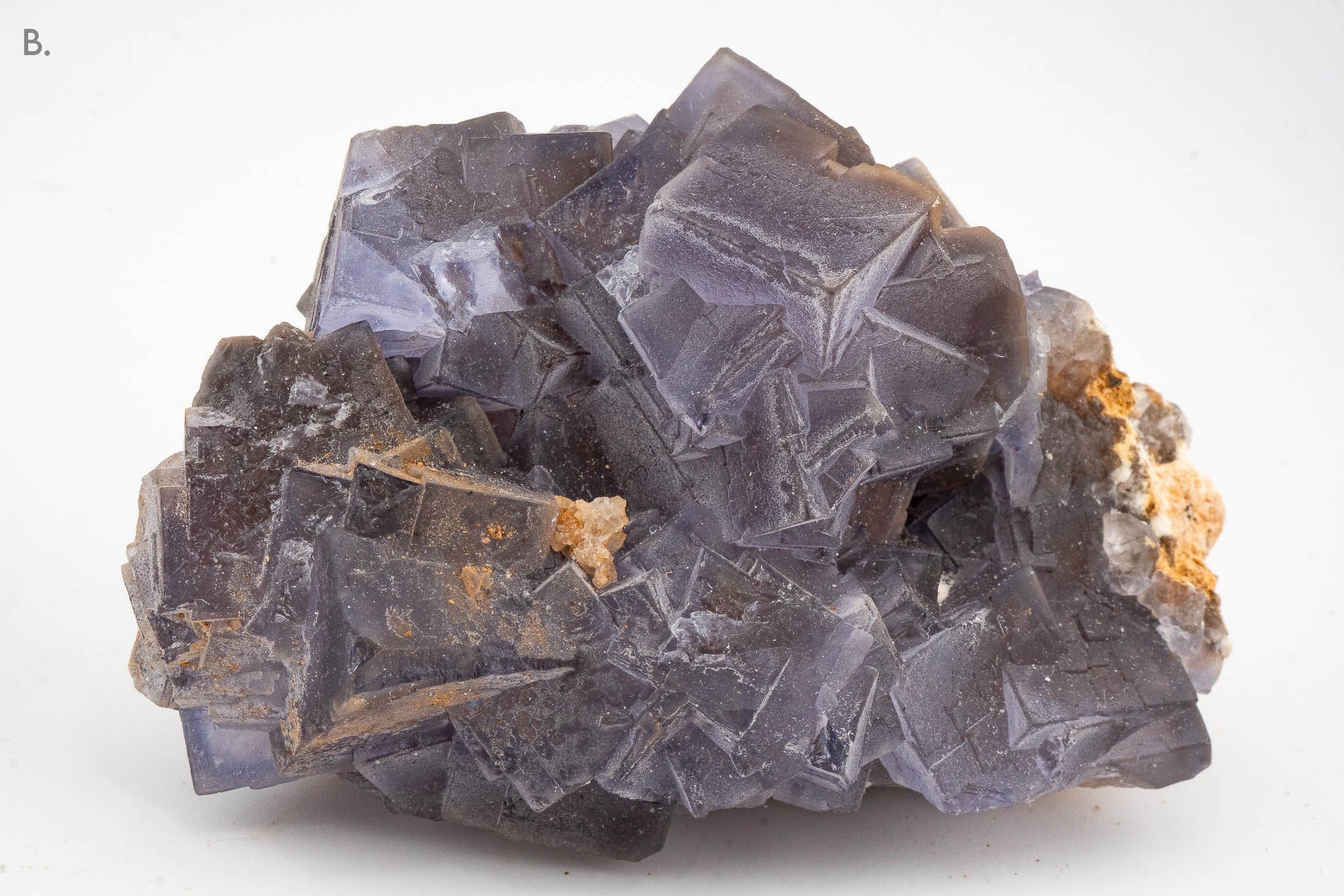 Fluorite, Calcite -  Balochistan, Pakistan - UV Reactive