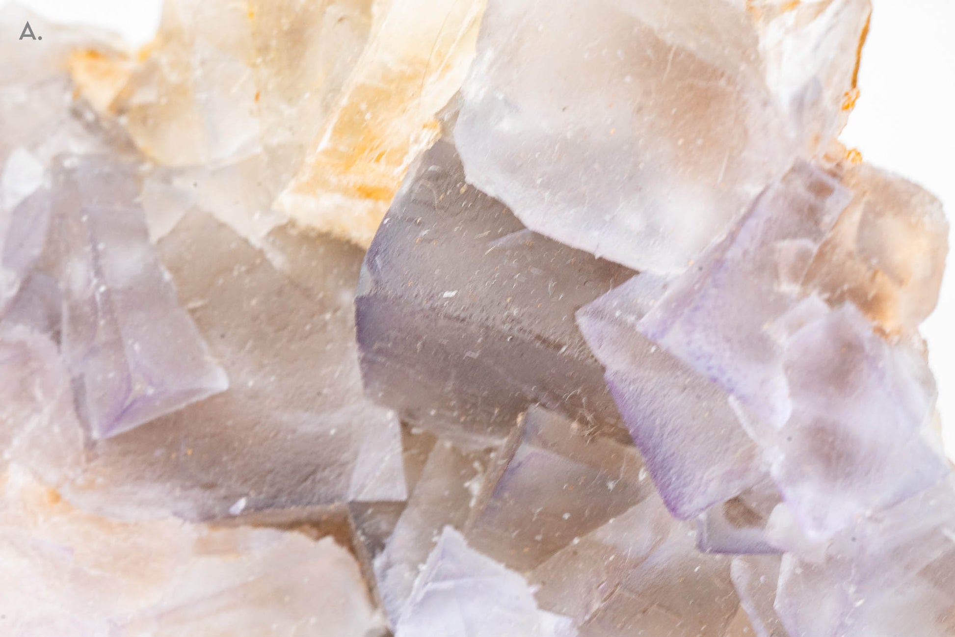 Fluorite, Calcite -  Balochistan, Pakistan - UV Reactive