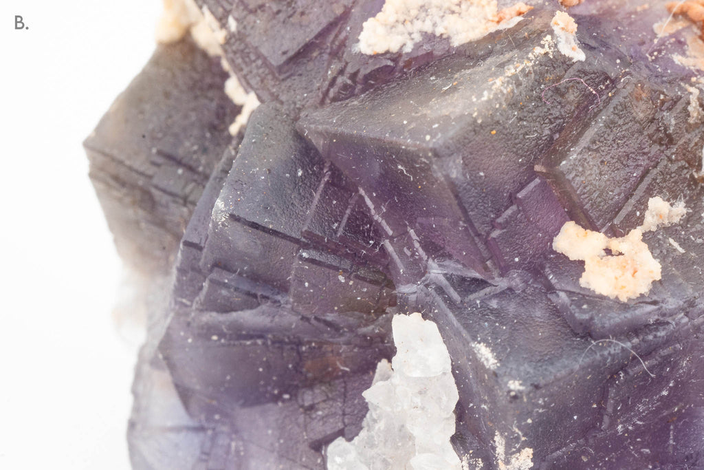 Fluorite, Calcite -  Balochistan, Pakistan - UV Reactive