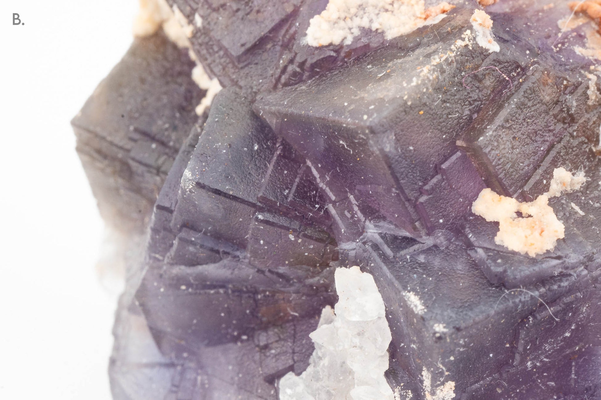 Fluorite, Calcite -  Balochistan, Pakistan - UV Reactive