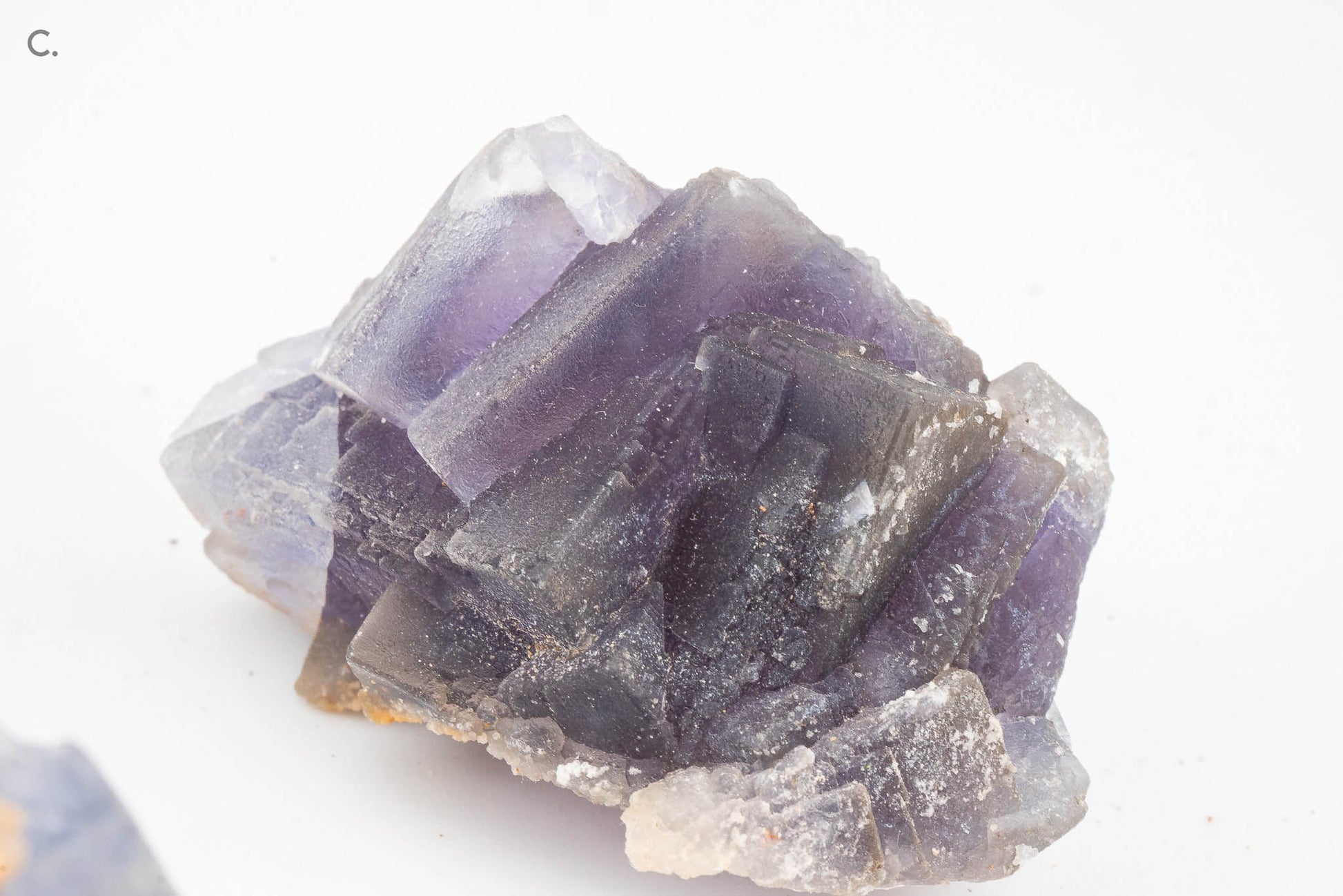 Fluorite, Calcite -  Balochistan, Pakistan - UV Reactive