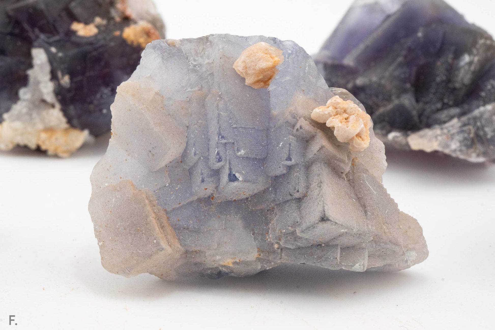 Fluorite, Calcite -  Balochistan, Pakistan - UV Reactive