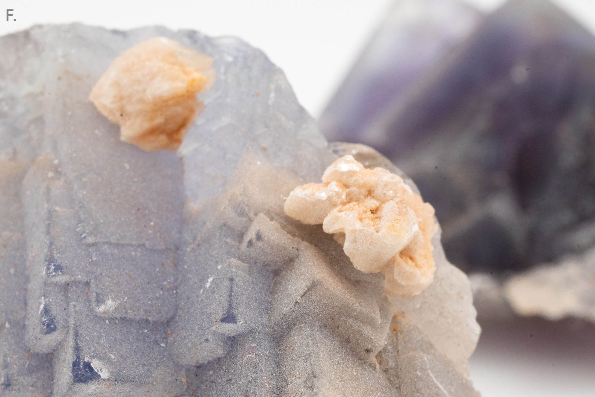 Fluorite, Calcite -  Balochistan, Pakistan - UV Reactive