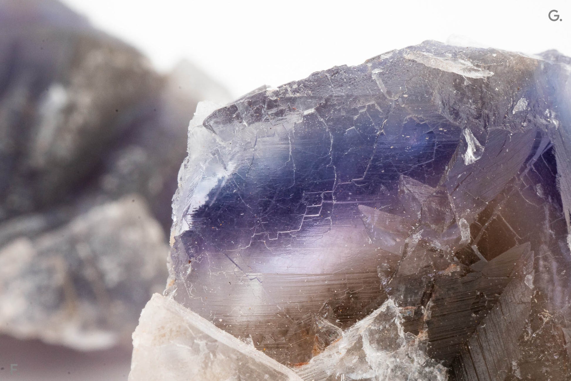 Fluorite, Calcite -  Balochistan, Pakistan - UV Reactive