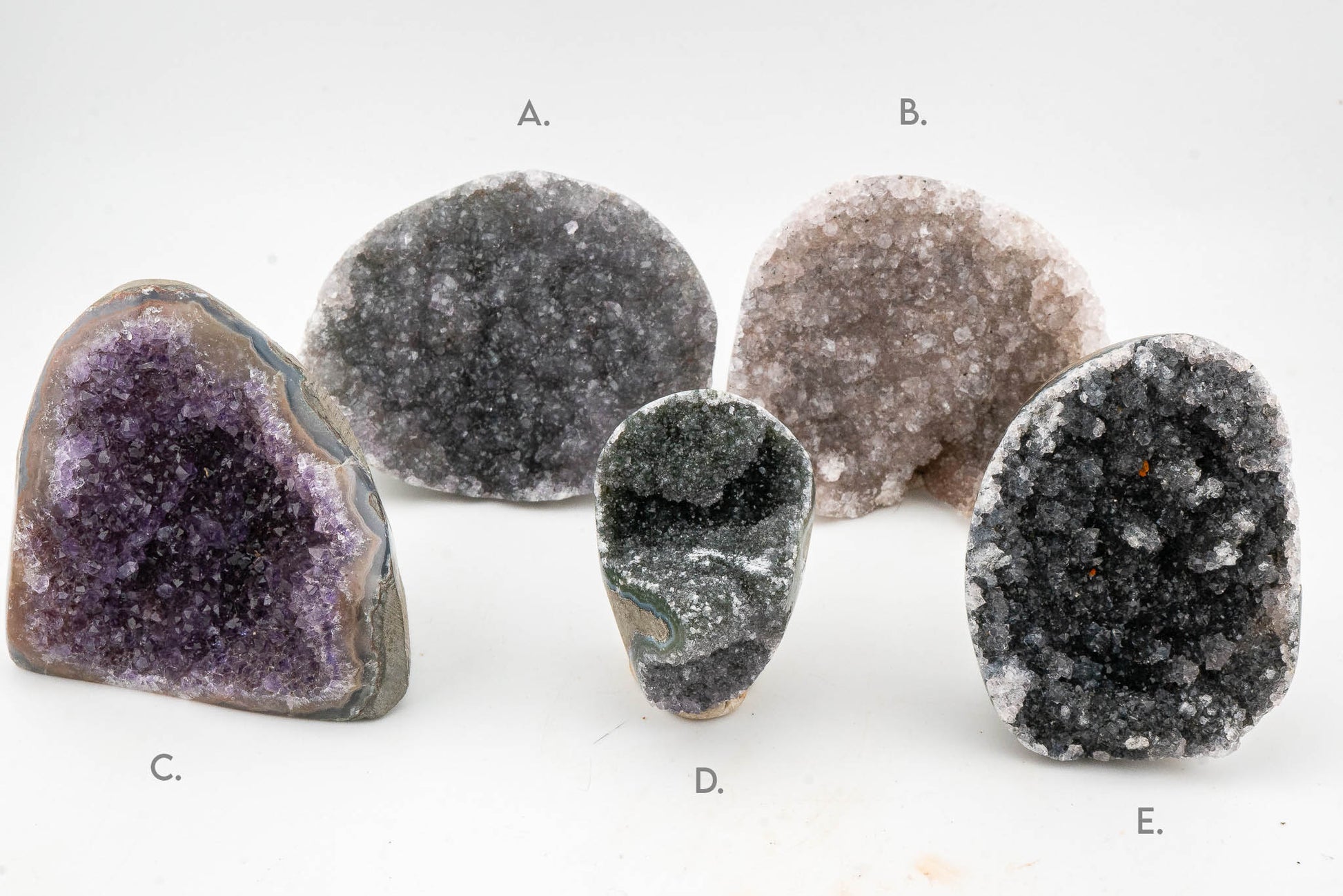 Cutbase Amethyst Druze