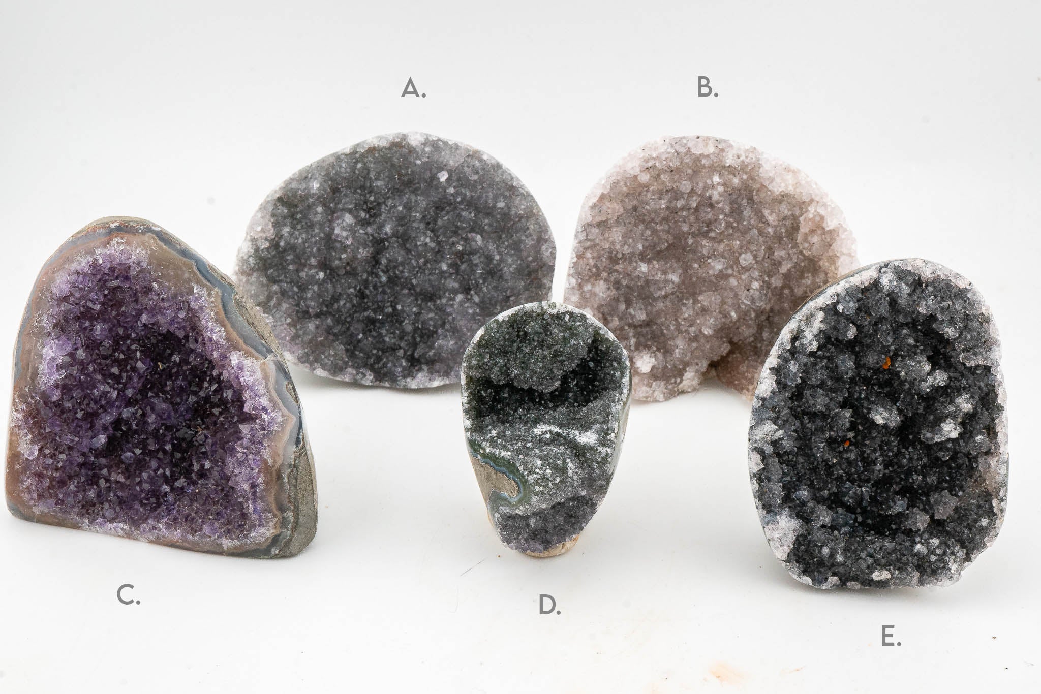 Cutbase Amethyst Druze