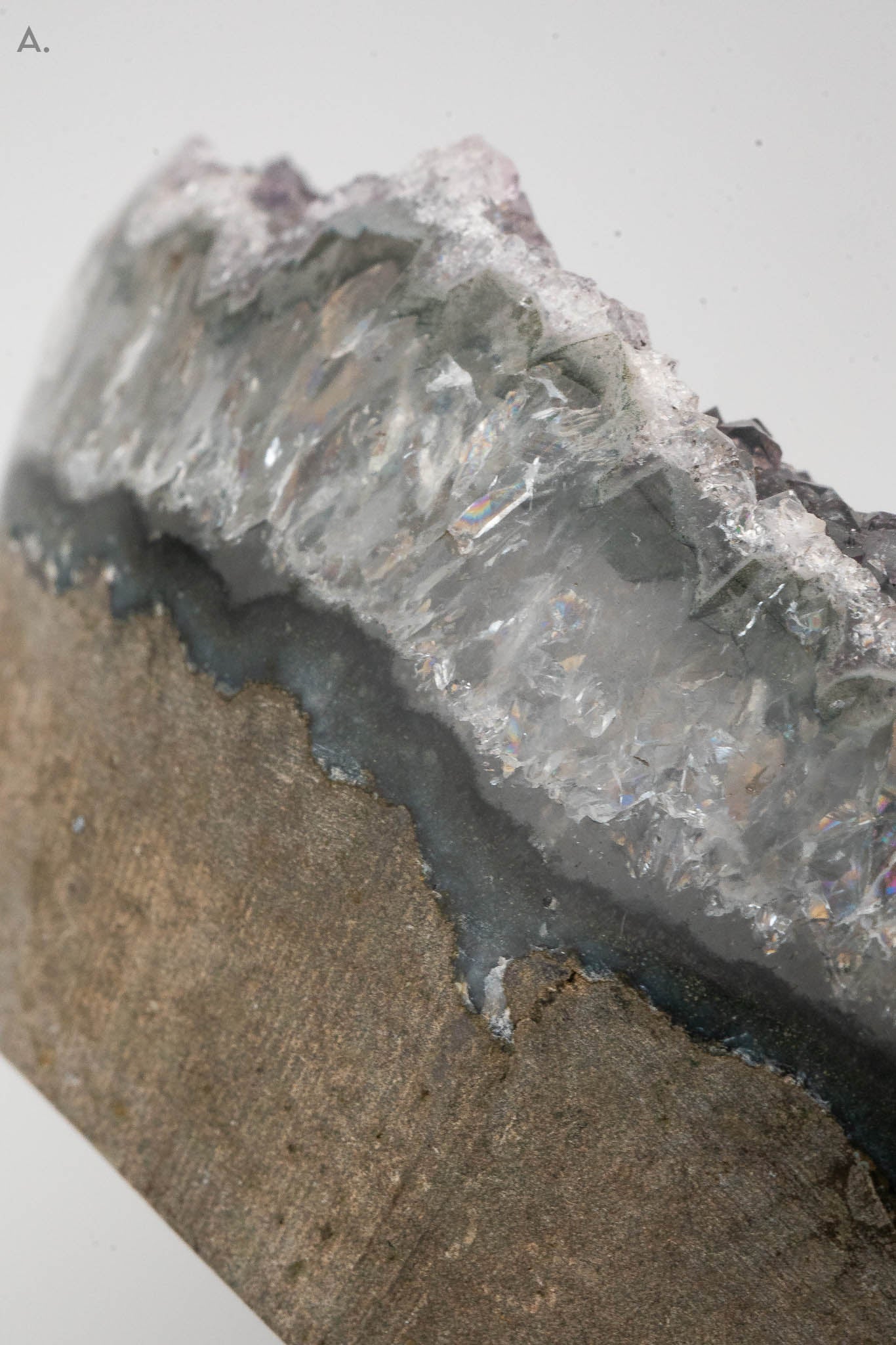 Cutbase Amethyst Druze