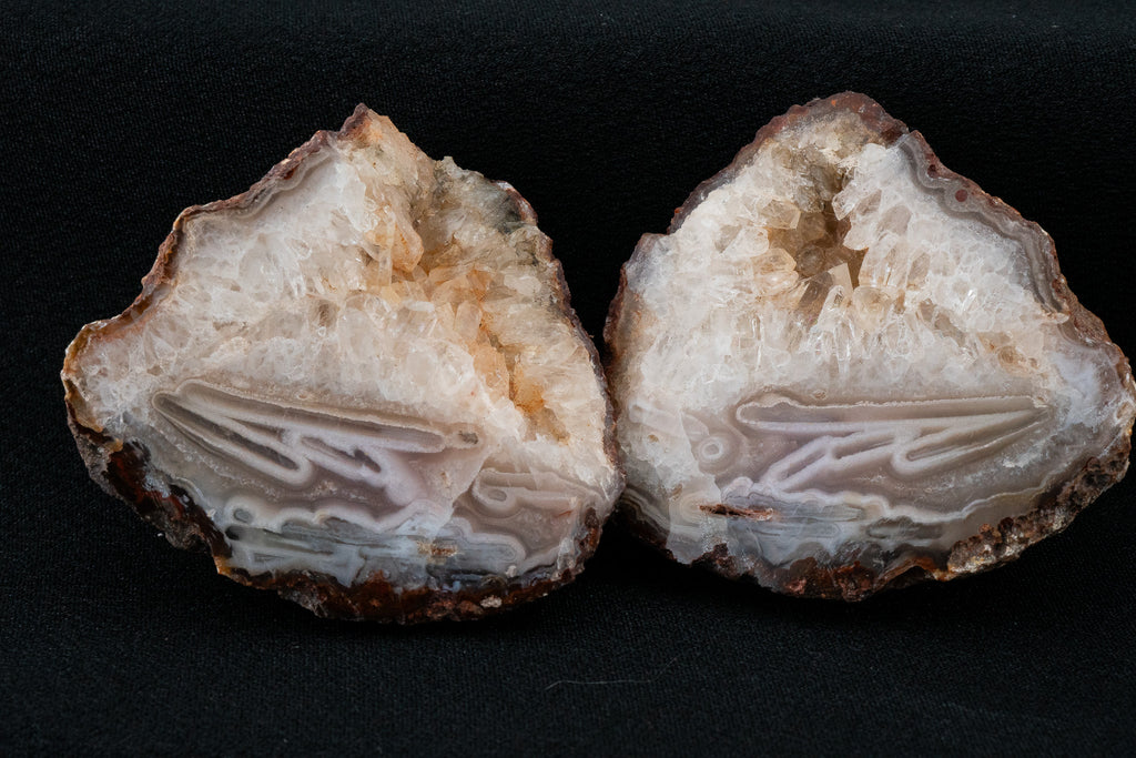 Picacho Agate Pair - Coyame del Sotol, Chihuahua, Mexico