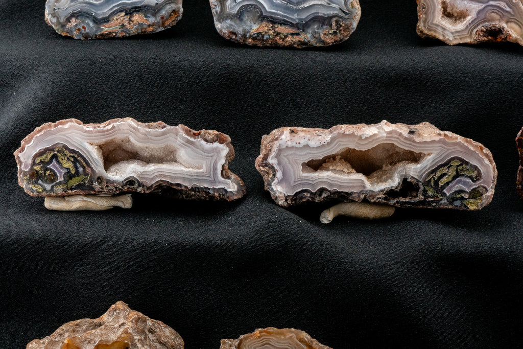 Picacho Agate Pair - Coyame del Sotol, Chihuahua, Mexico