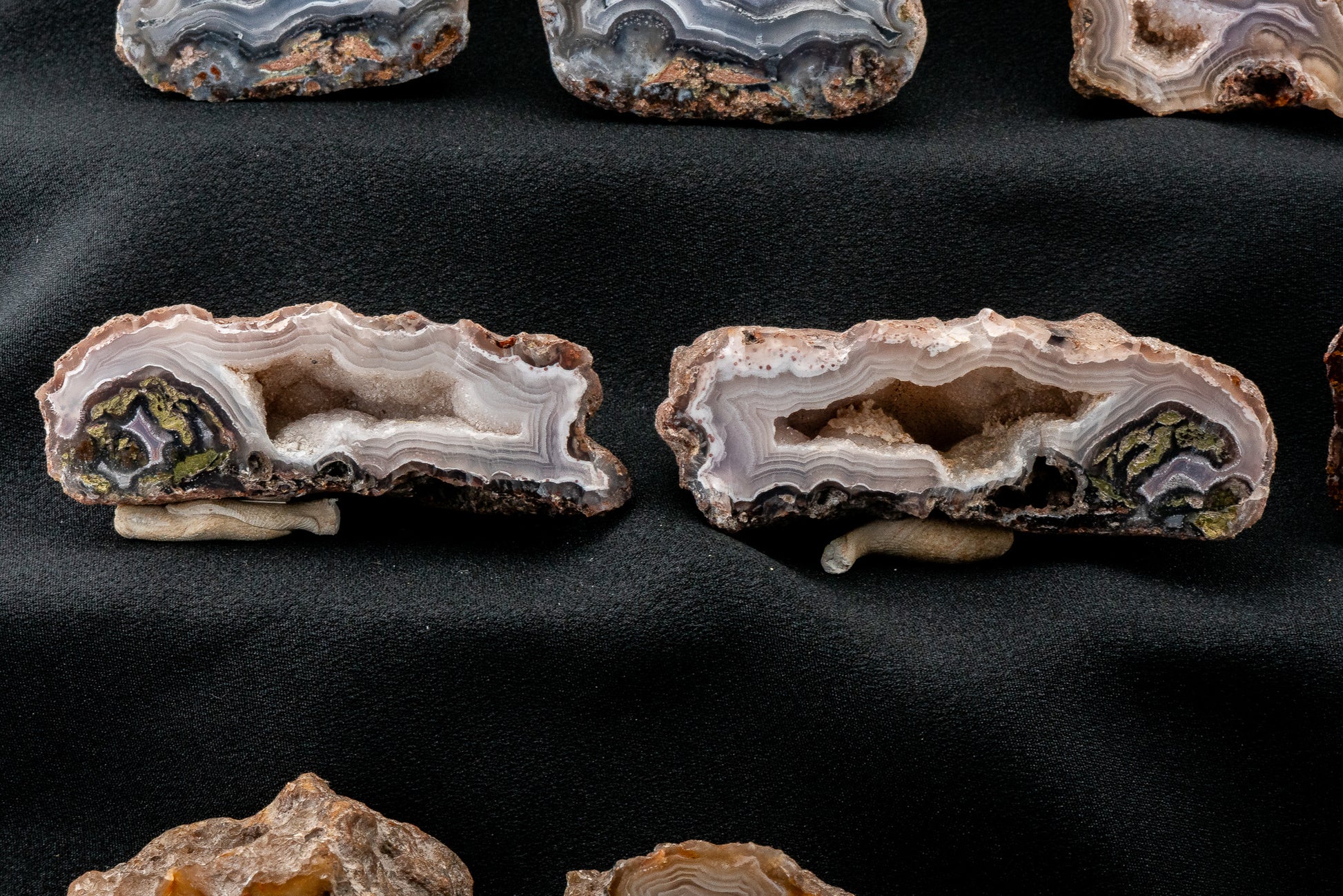 Picacho Agate Pair - Coyame del Sotol, Chihuahua, Mexico