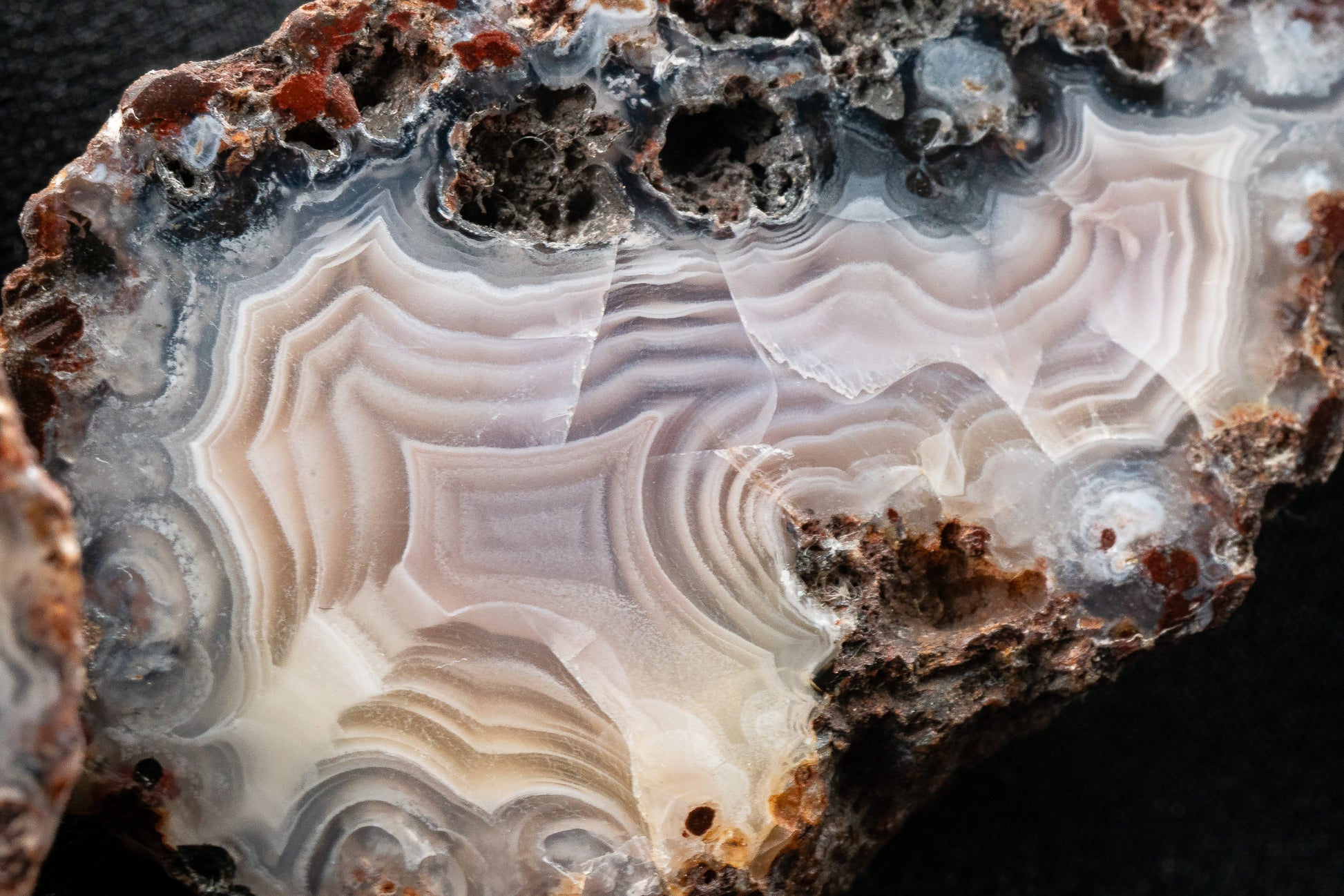 Picacho Agate Pair - Coyame del Sotol, Chihuahua, Mexico