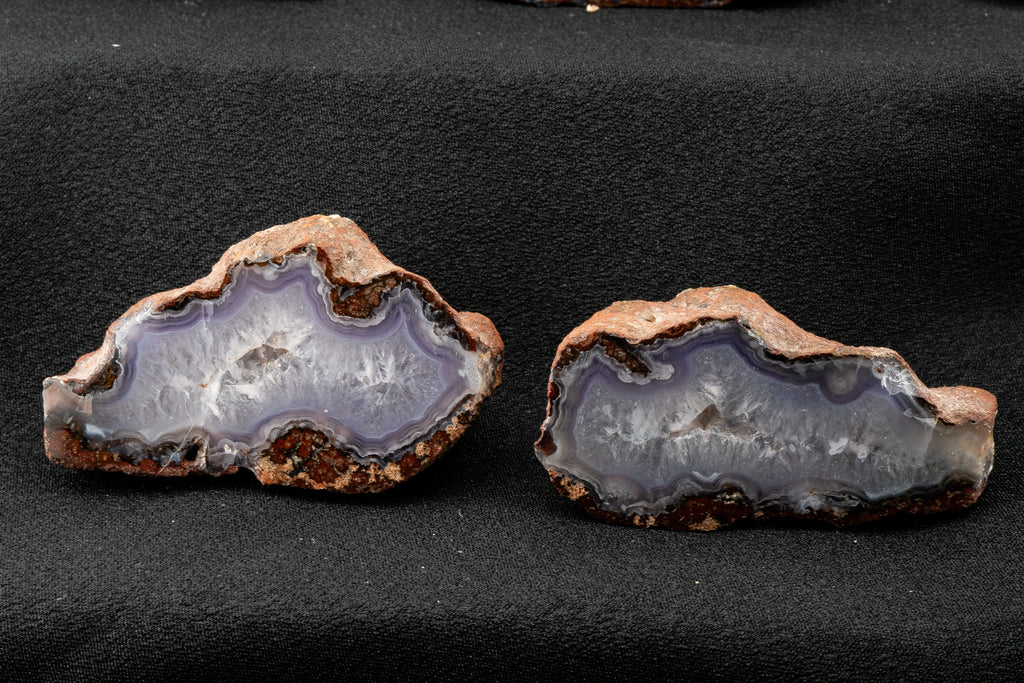 Picacho Agate Pair - Coyame del Sotol, Chihuahua, Mexico