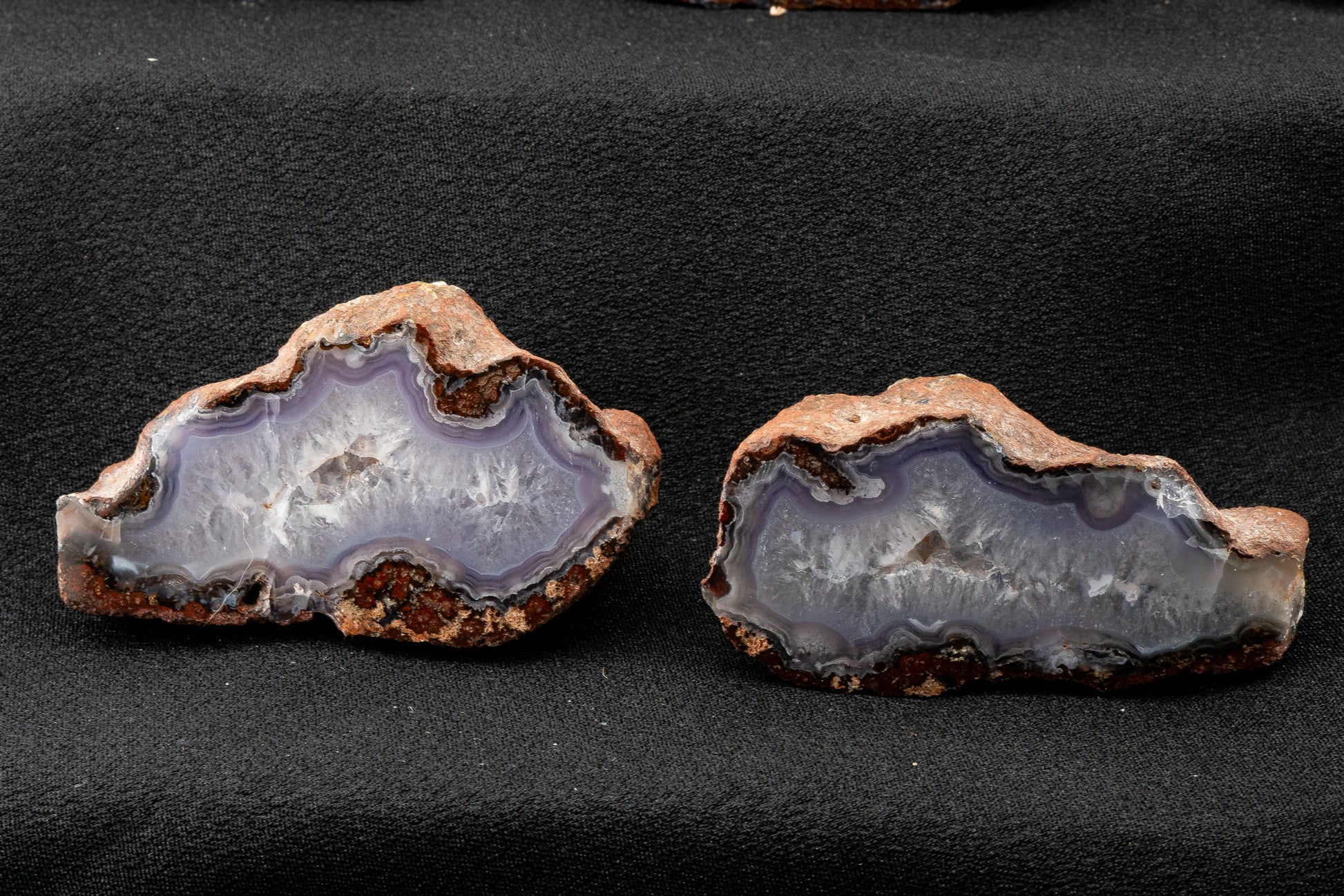 Picacho Agate Pair - Coyame del Sotol, Chihuahua, Mexico