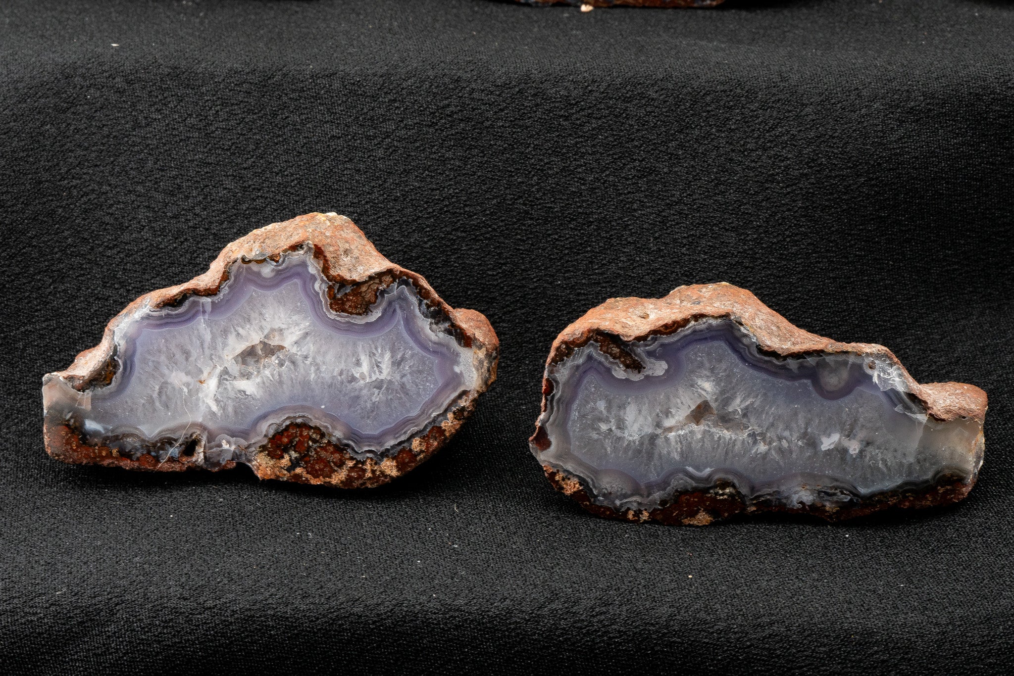 Picacho Agate Pair - Coyame del Sotol, Chihuahua, Mexico