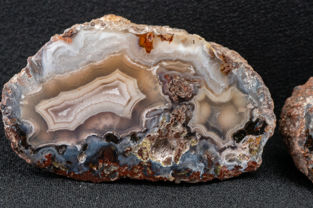 Picacho Agate Pair - Coyame del Sotol, Chihuahua, Mexico