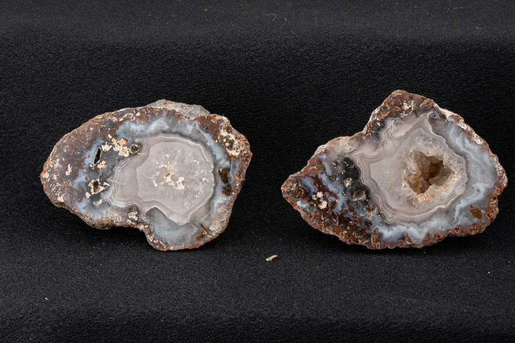 Picacho Agate Pair - Coyame del Sotol, Chihuahua, Mexico