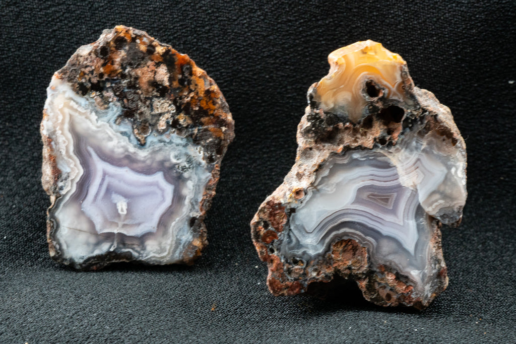 Picacho Agate Miismatch Pair - Coyame del Sotol, Chihuahua, Mexico