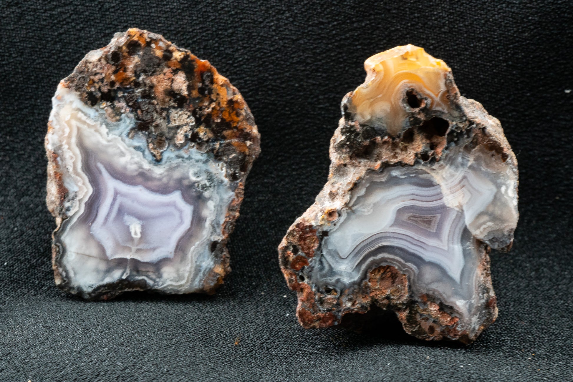 Picacho Agate Miismatch Pair - Coyame del Sotol, Chihuahua, Mexico