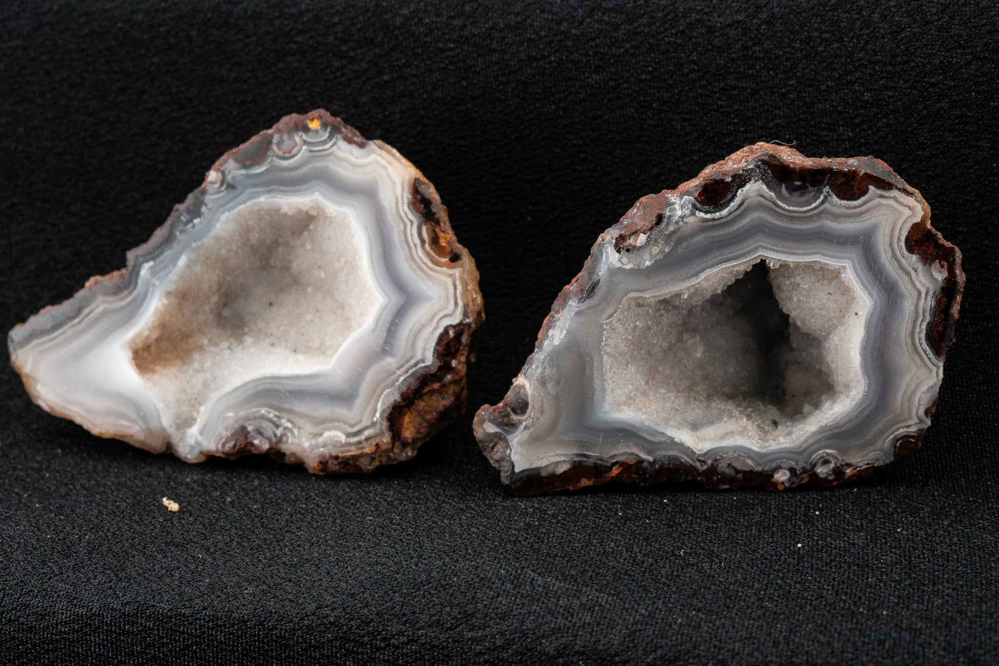 Picacho Agate Pair - Coyame del Sotol, Chihuahua, Mexico