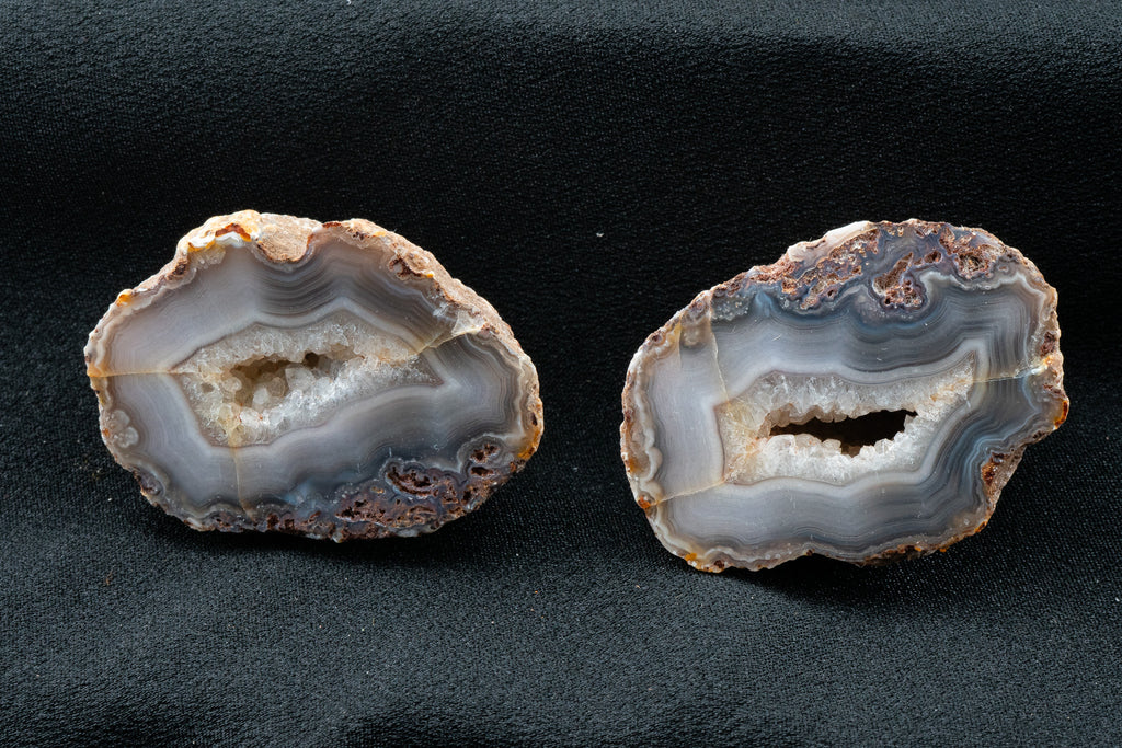 Picacho Agate Pair - Coyame del Sotol, Chihuahua, Mexico