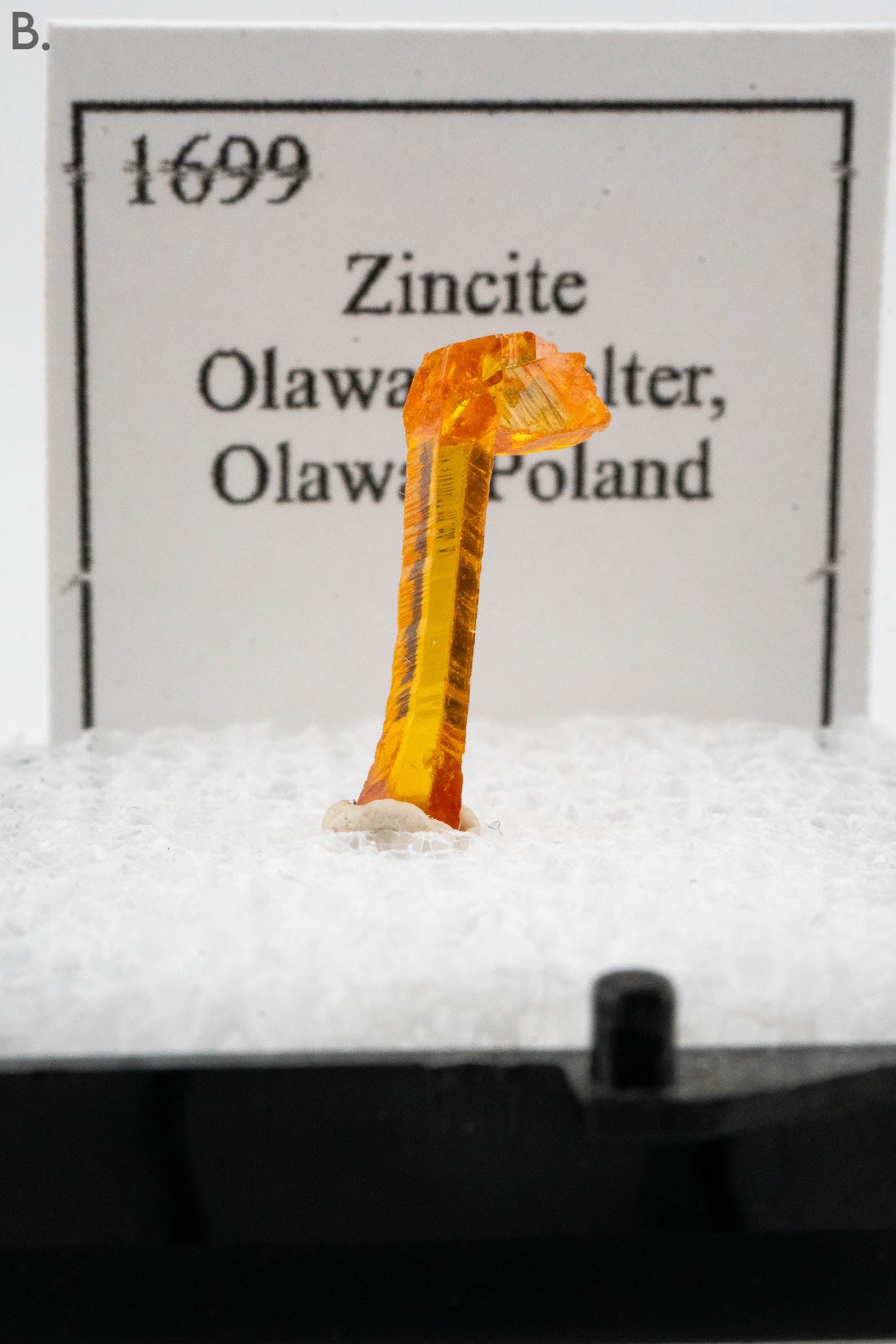 Zincite - Oława Smelter, Oława, Poland - UV Reactive