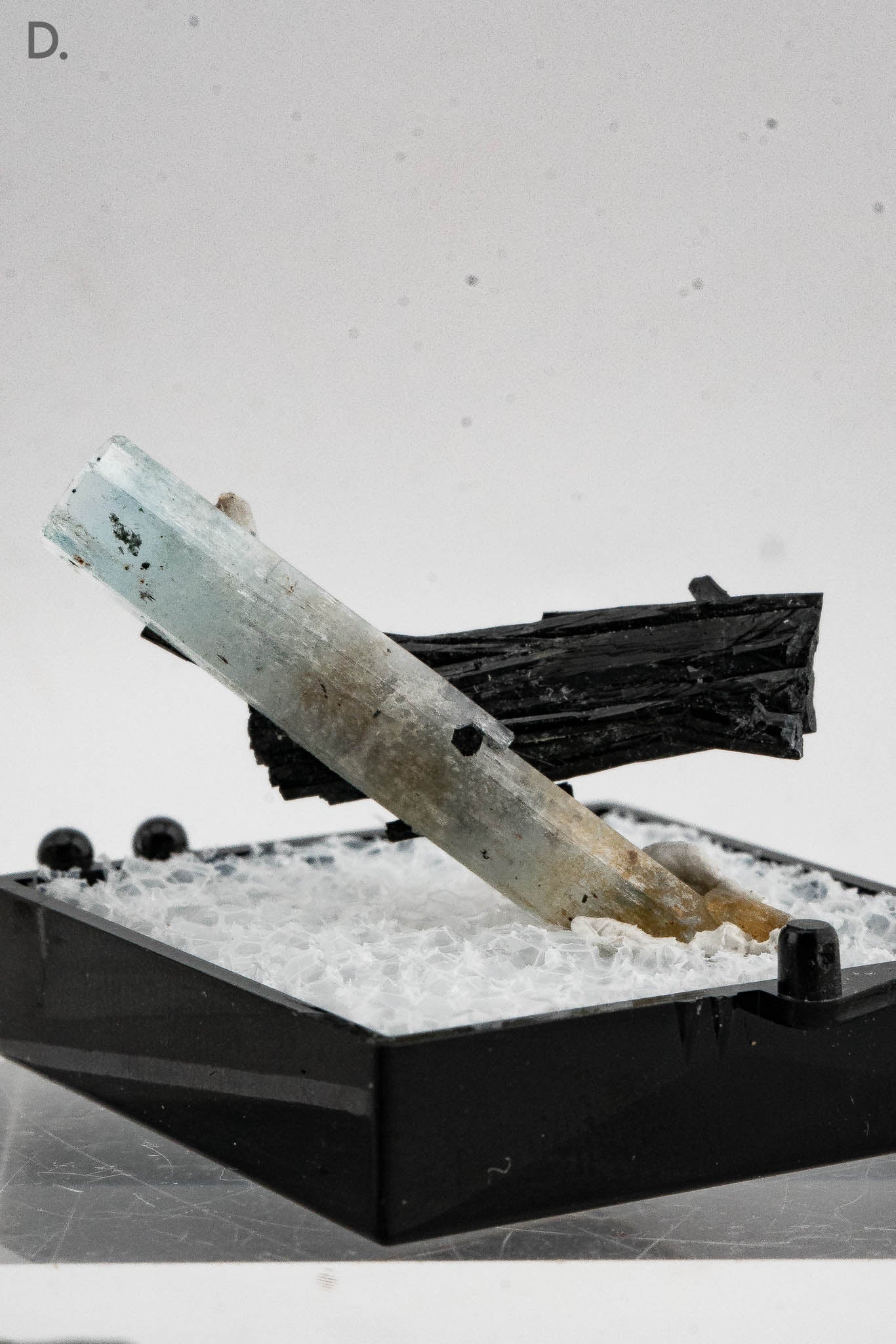 Aquamarine, Tourmaline Var. Schorl - Erongo, Namibia