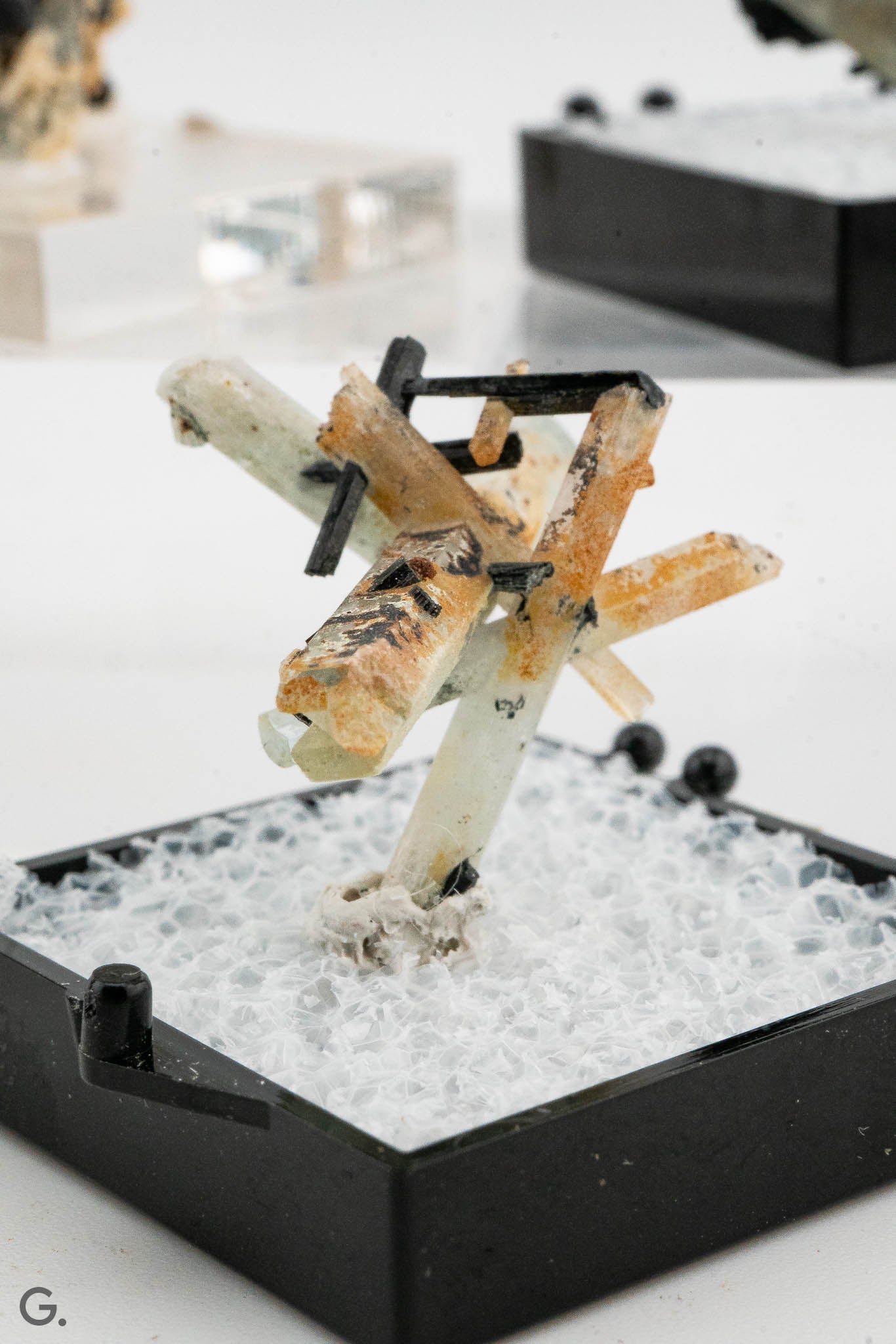 Aquamarine, Tourmaline Var. Schorl - Erongo, Namibia