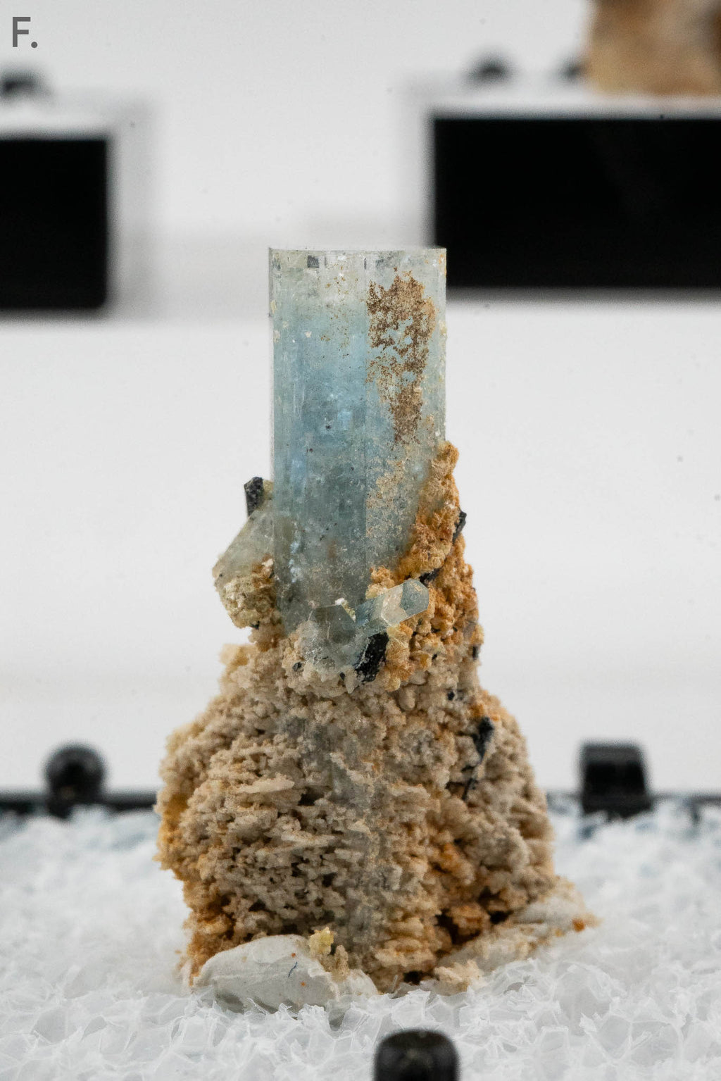 Aquamarine, Tourmaline Var. Schorl - Erongo, Namibia